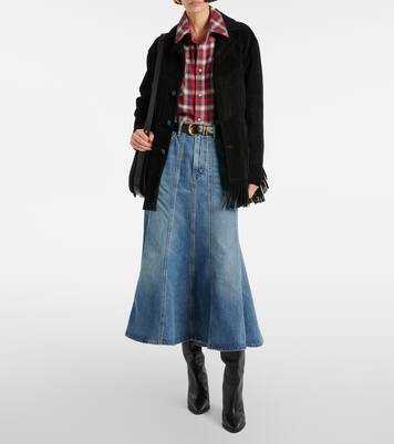 Falda midi Gaucho Vintage de denim | Citizens of Humanity