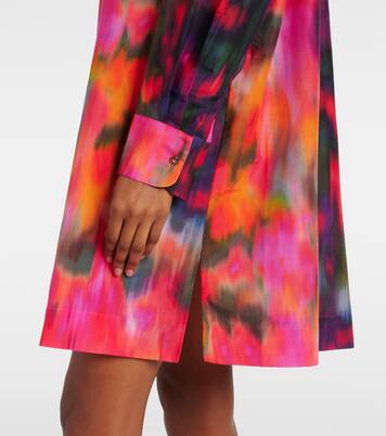 Robe chemise Galaxie en coton et soie | Eres