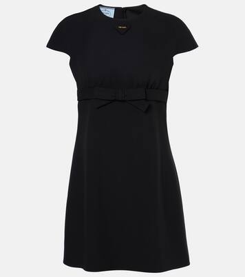 Bow-detail minidress | Prada