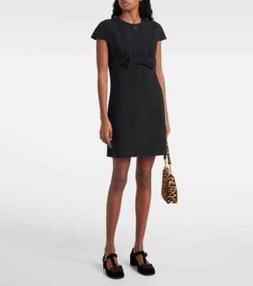 Bow-detail minidress | Prada