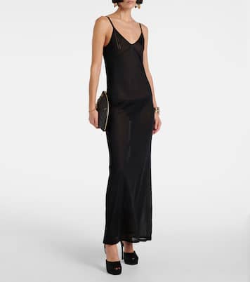 Jersey slip dress | Saint Laurent