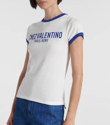 Camiseta de algodón con logo | Valentino