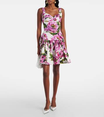 Minirock aus Baumwolle | Dolce&Gabbana