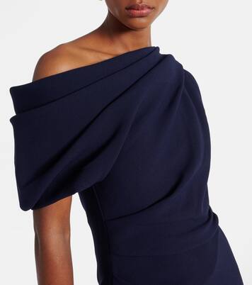 Robe midi Maite en crêpe | Roksanda