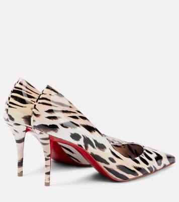 Miss Z 80 printed patent leather pumps | Christian Louboutin