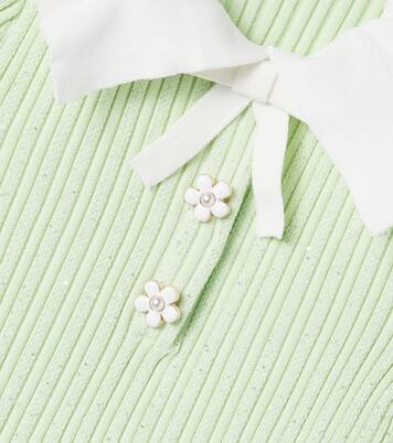 Pleated ruffled dress | Self-Portrait Kids