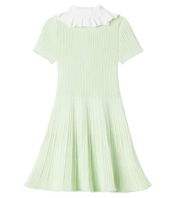 Pleated ruffled dress | Self-Portrait Kids