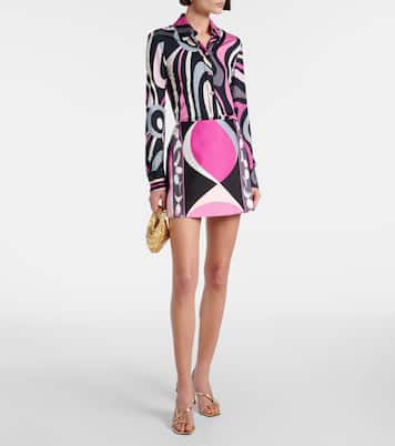 Camicia Marmo in raso di jersey | Pucci