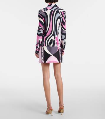 Camicia Marmo in raso di jersey | Pucci