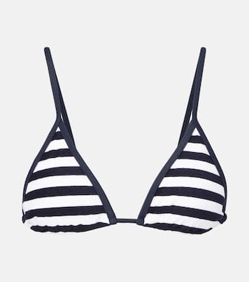 Top de bikini Via de rizo a rayas | Jade Swim