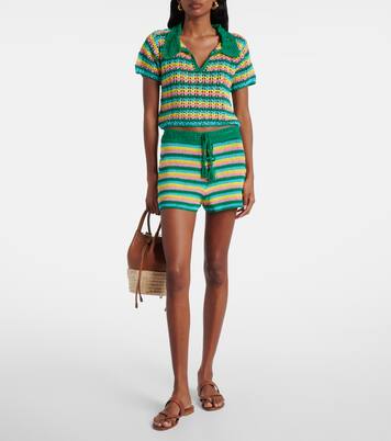 Polohemd aus Häkelstrick | Anna Kosturova