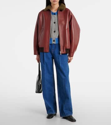High-Rise Wide-Leg Jeans | Marni