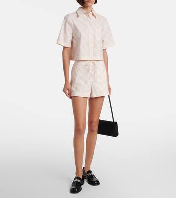 Cropped-Hemd Burberry Check aus Baumwolle | Burberry