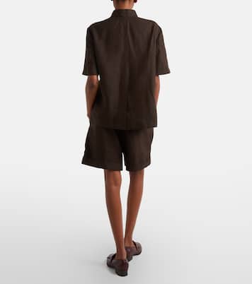 Bermudas Combray de lino | Loro Piana