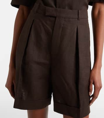 Bermudas Combray de lino | Loro Piana