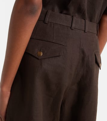 Bermudas Combray de lino | Loro Piana