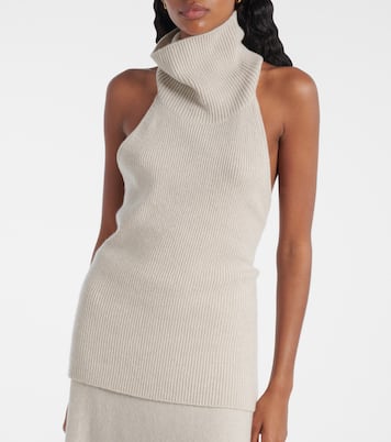 Top acanalado Maddie de cachemir | Lisa Yang