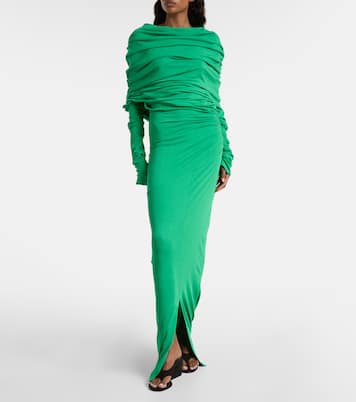 Maxikleid Bound aus einem Baumwollgemisch | Entire Studios