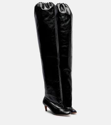 Uma 60 leather over-the-knee boots | Proenza Schouler