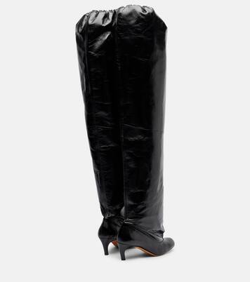 Uma 60 leather over-the-knee boots | Proenza Schouler