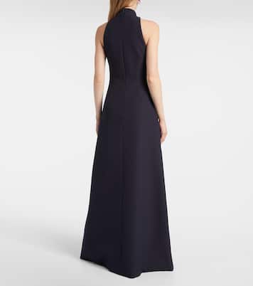 Priscilla embellished crêpe gown | Safiyaa