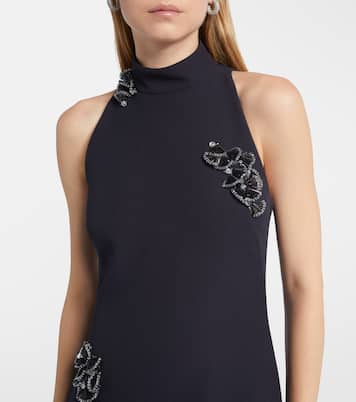 Priscilla embellished crêpe gown | Safiyaa