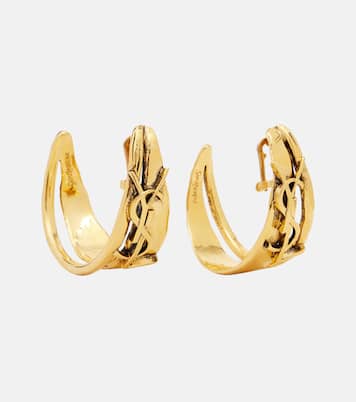 Clip-Ohrringe Cassandre Large | Saint Laurent