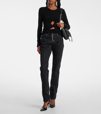 Silviana mid-rise slim jeans | Isabel Marant