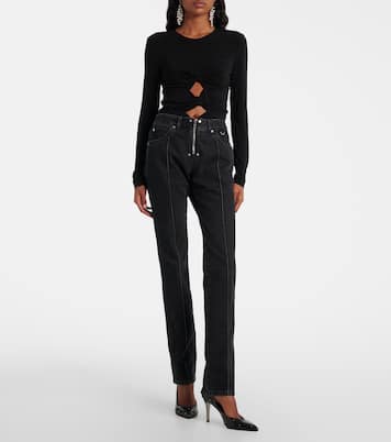 Silviana mid-rise slim jeans | Isabel Marant