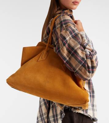 La Passeggiata Medium suede tote bag | The Attico