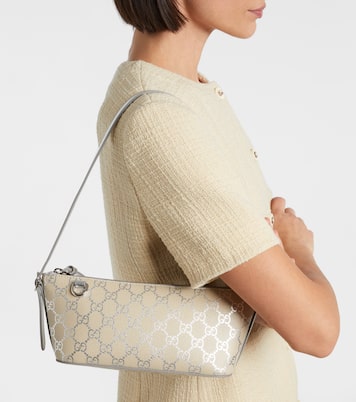 Schultertasche GG Emblem Small | Gucci
