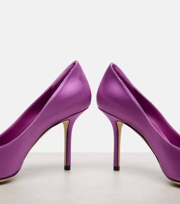 Love 85 satin pumps | Jimmy Choo