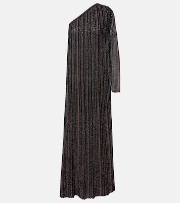 Chevron lamé maxi dress | Missoni