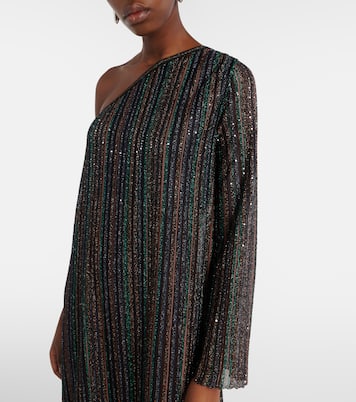 Chevron lamé maxi dress | Missoni