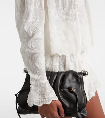 Zelly embroidered cotton and silk blouse | Isabel Marant
