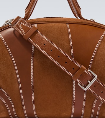 Sac de voyage en daim et cuir | Dries Van Noten