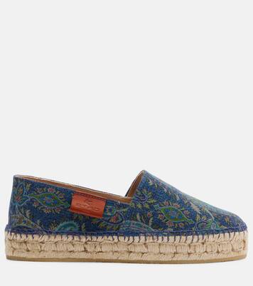 Printed canvas espadrilles | Etro