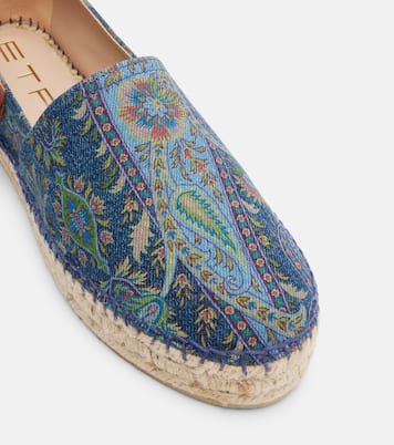 Printed canvas espadrilles | Etro