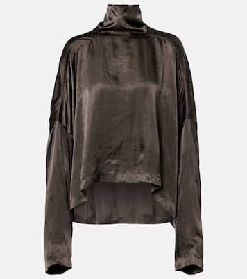 Top Jumbo Tabard aus Satin | Rick Owens