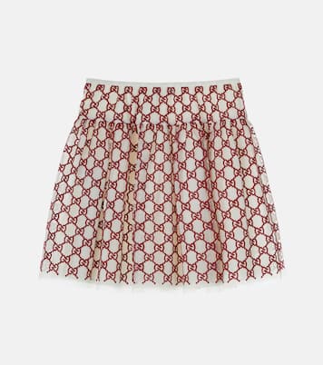 GG embroidered skirt | Gucci Kids