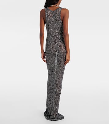 Sequined lamé gown | Missoni