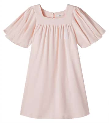 Ruffled cotton dress | Chloé Kids