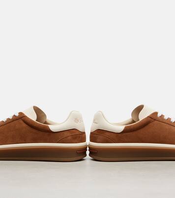 Sneakers Tennis aus Veloursleder | Loro Piana