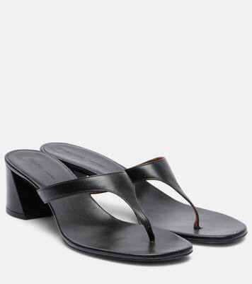 Archer 55 leather thong sandals | Khaite