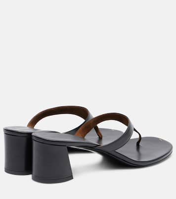 Archer 55 leather thong sandals | Khaite