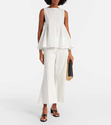 Archer 55 leather thong sandals | Khaite