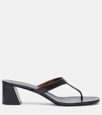 Archer 55 leather thong sandals | Khaite