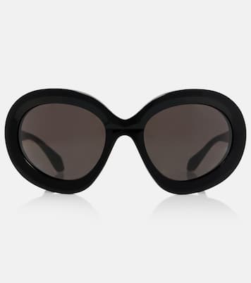Lunettes de soleil oversize à logo | Alaïa