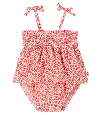 Baby Granny leopard-print cotton dress | Cozmo