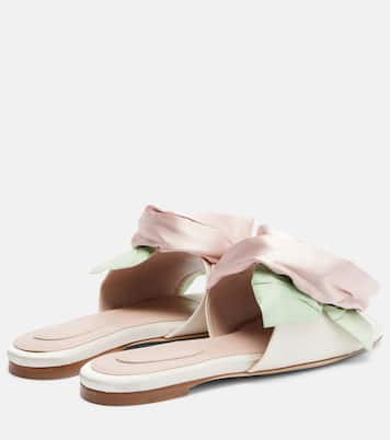 Pantoletten aus Satin | Simone Rocha